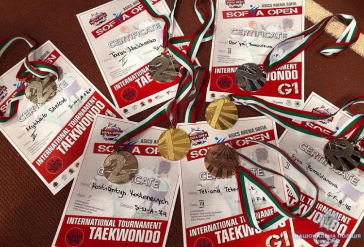 Полицейский Донетчины завоевал серебро на международном турнире по тхэквондо (ФОТО)