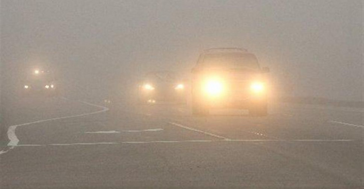 Туман в Мариуполе спровоцировал 