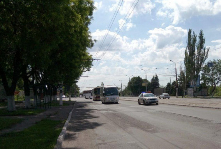 Не все водители соблюдают правила при приближении автобусов с детьми, - полиция Донецкой области