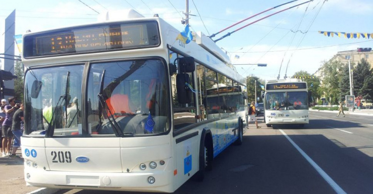 Европейский банк выделит средства на 60 новых троллейбусов для Мариуполя (ФОТО)