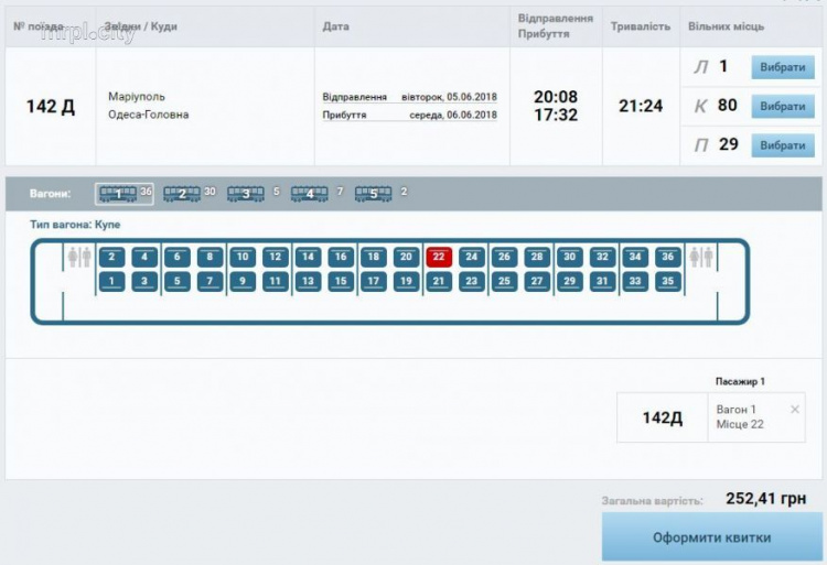 «Укрзализныця» повысила стоимость билетов: сколько стоит уехать из Мариуполя