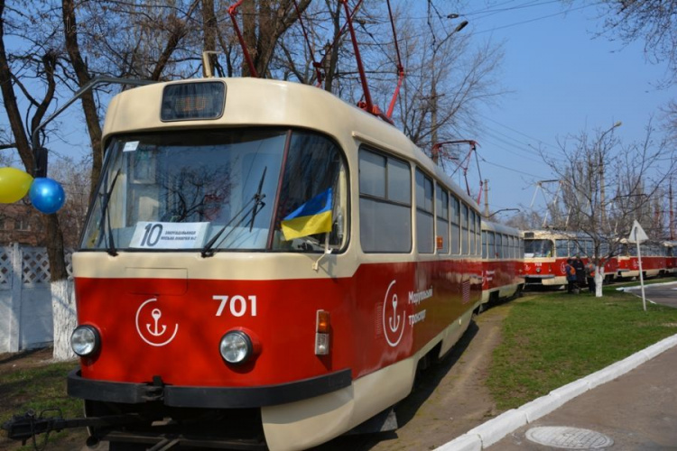 В Мариуполе появится еще два чешских трамвая Tatra T3