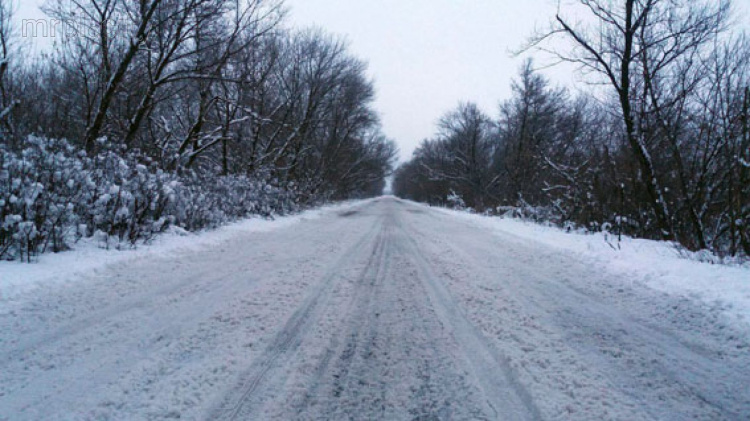 В Донецкой области владельцев дорог оштарафовали за неубранный снег (ФОТО)