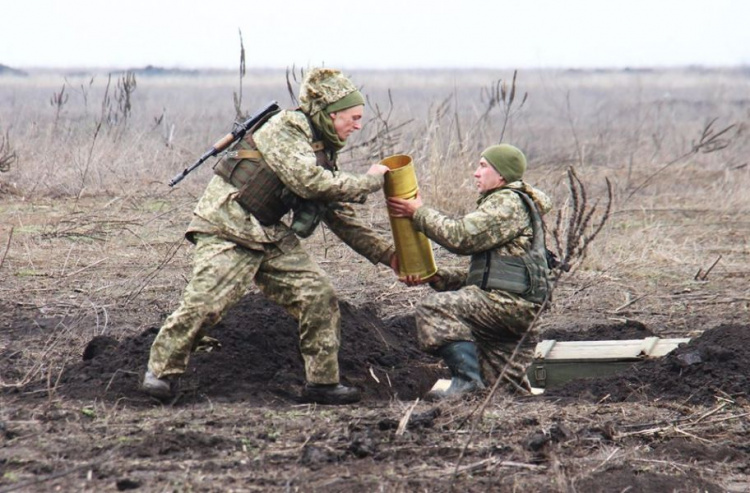 Бойцы ВСУ отбивали атаку противника на побережье Азовского моря (ФОТО)