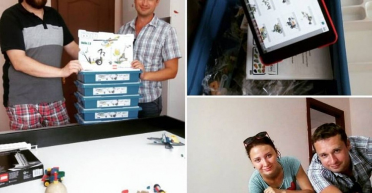 На Донбассе дети будут бесплатно конструировать из LEGO роботов 