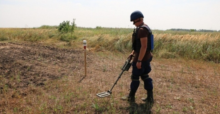 На выходных в Донецкой области уничтожено 7 взрывоопасных предметов