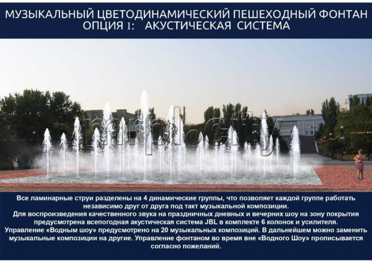 Как этим летом будут выглядеть фонтаны в обновленном парке имени Гурова в Мариуполе?