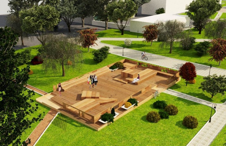 Разрушенная градирня в Мариуполе станет ультрасовременным объектом для молодёжи (ФОТО)