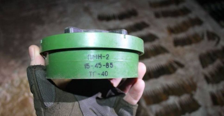 В Донбассе обезвредили 50 запрещенных мин российского происхождения (ВИДЕО)