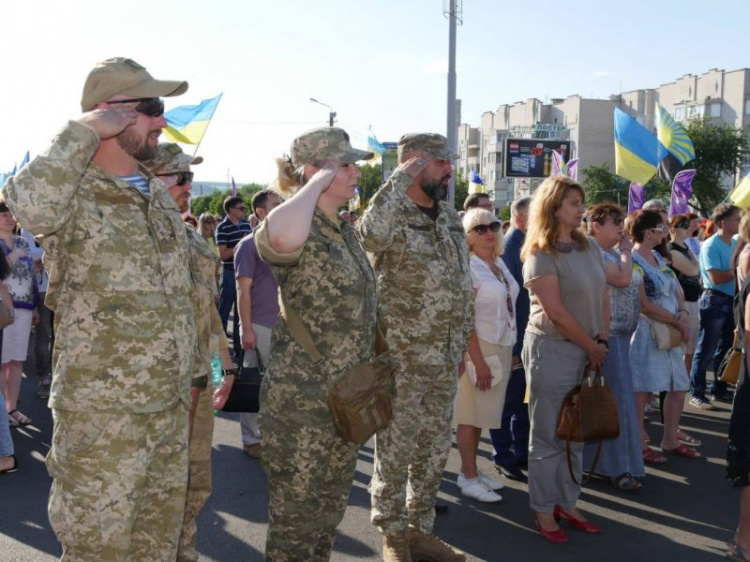 Северные города Донецкой области отметили четвертую годовщину освобождения (ФОТО+ВИДЕО)