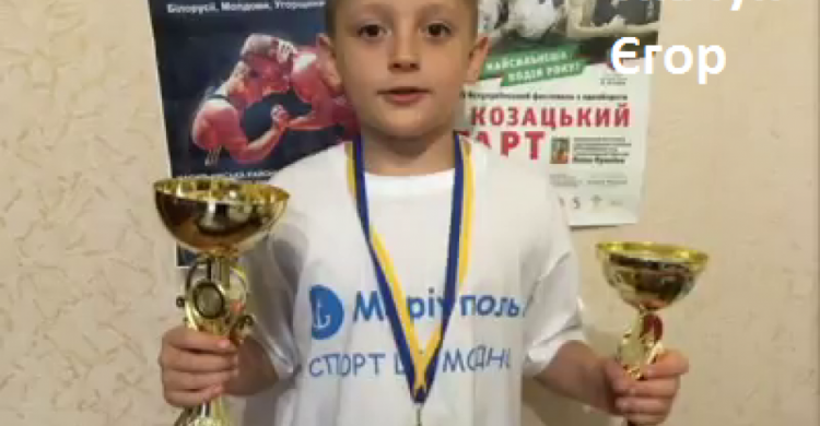 Юный борец Мариуполя проведет один день с чемпионом мира Жаном Беленюком (ФОТО)