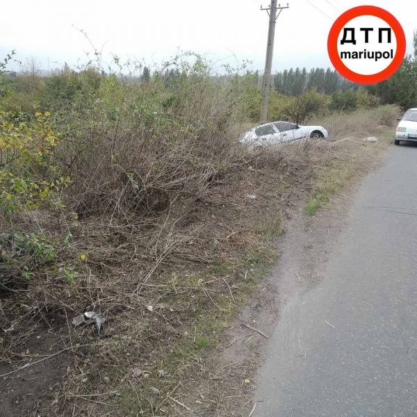 В Мариуполе водитель сбежал с места аварии