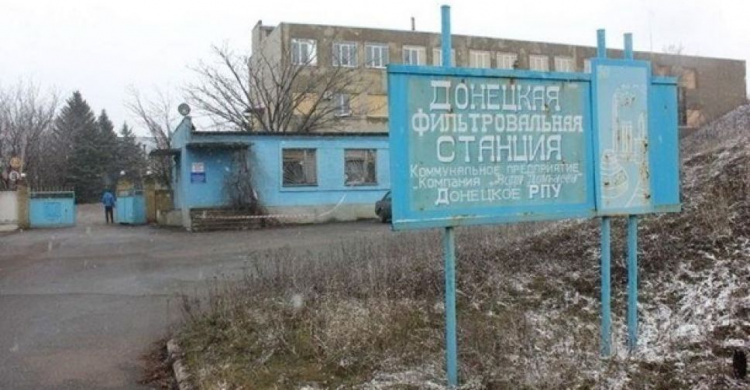 На Донецкой фильтровальной станции запустили насосы