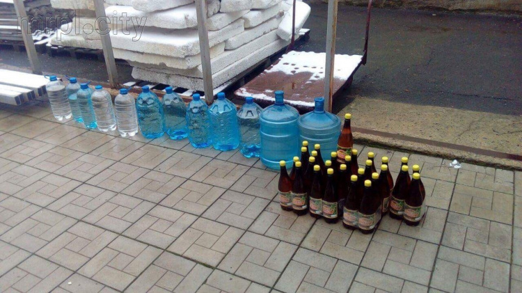 Вблизи Мариуполя подпольно производили алкоголь (ВИДЕО)