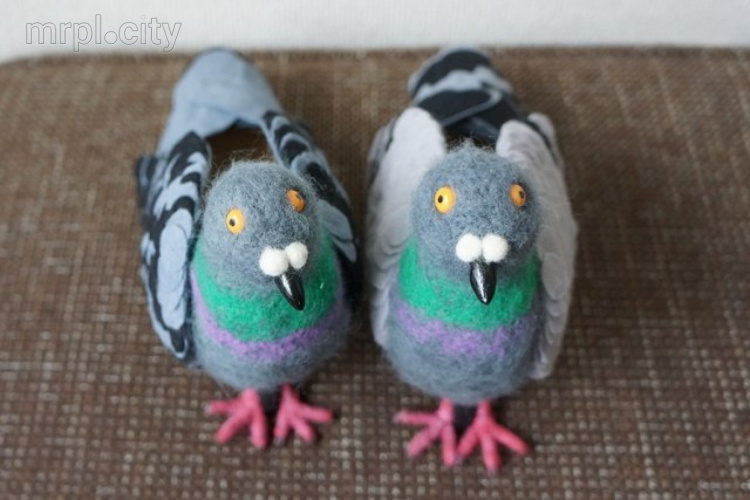 Туфли-голубки: японка создала необычную обувь 