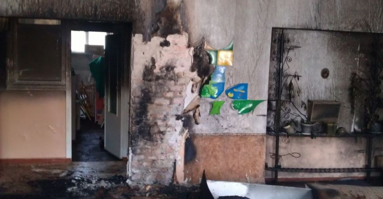  На Донетчине пожар в детском саду. Педагог, спасаясь, прыгнула из окна (ФОТО)