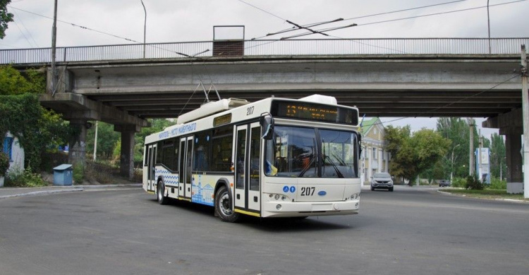После длительного перерыва в Мариуполе вновь запустили троллейбус № 1