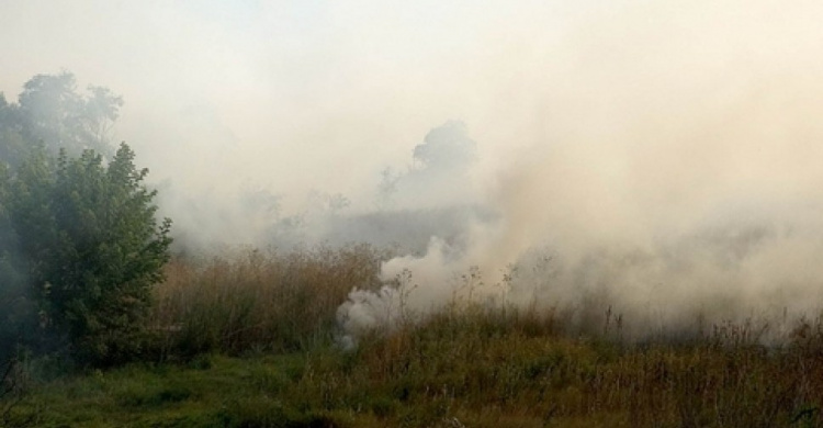 Вчера в Донецкой области спасатели потушили 5 пожаров