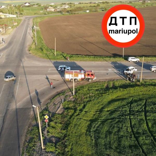 Два ДТП: смерть на трассе под Мариуполем, в центре города сбили велосипедиста
