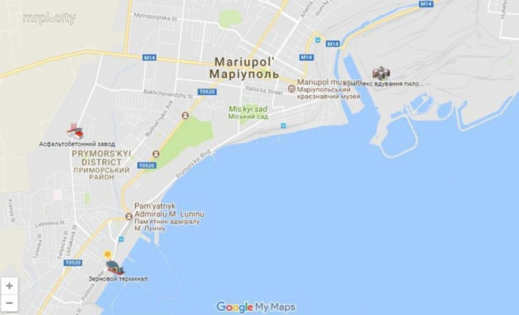  Мариуполь попал на интерактивную карту новейших предприятий Украины (КАРТА)