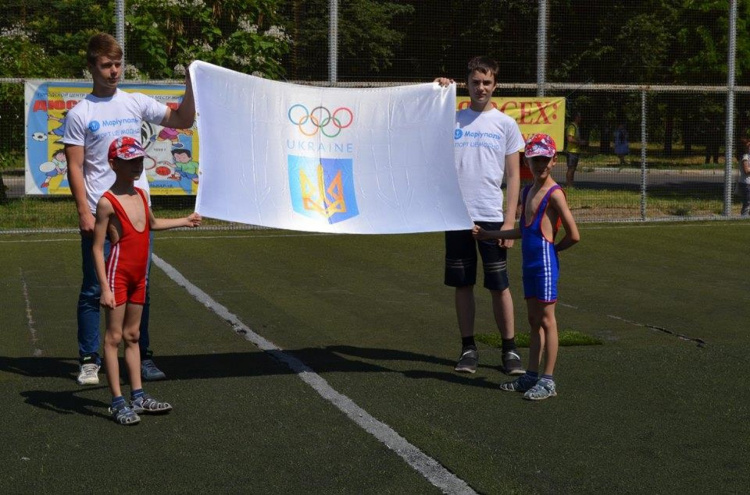 Мариуполь принял эстафету проведения «Олимпийского дня» (ФОТО)
