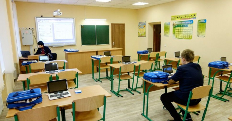 В Донецкой области новая опорная школа сотрет различия между образованием в городе и селе (ФОТО)