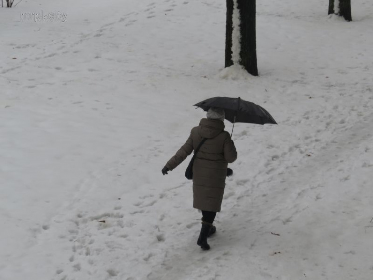 Таяние снега и дождь. В Мариуполе предотвращают затопления (ФОТО)