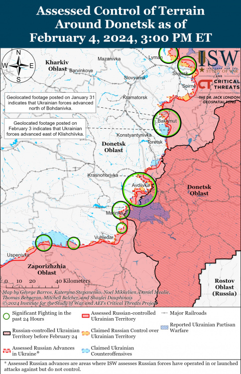 Росіяни посилили тиск на фронті та просунулися на півночі Авдіївки – ситуація і карта