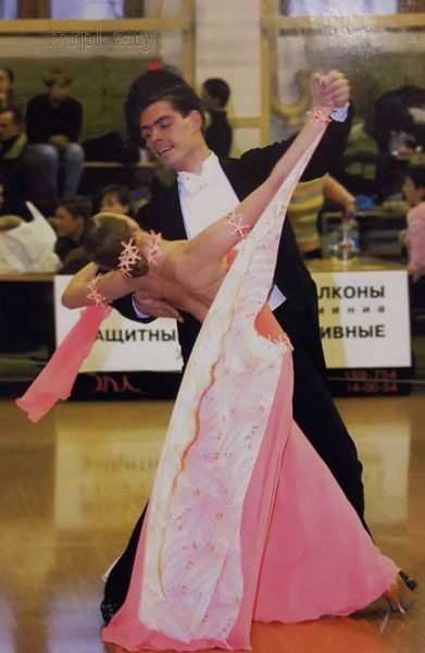 Георгий и Юлия на конкурсе 