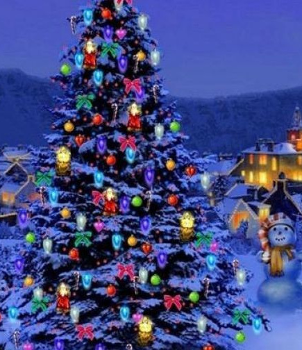Торжественное закрытие новогодней елки Кальмиусского района