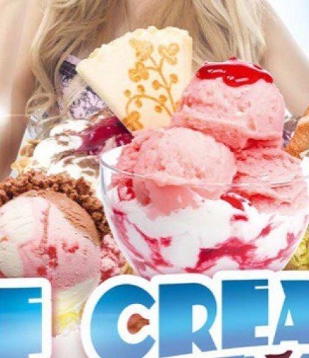 Ice Cream Party. Crazy MaaM