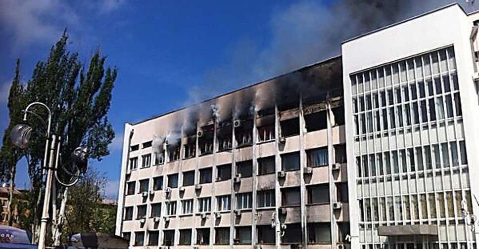 В Мариуполе начнётся «реанимация» сгоревшего здания горсовета