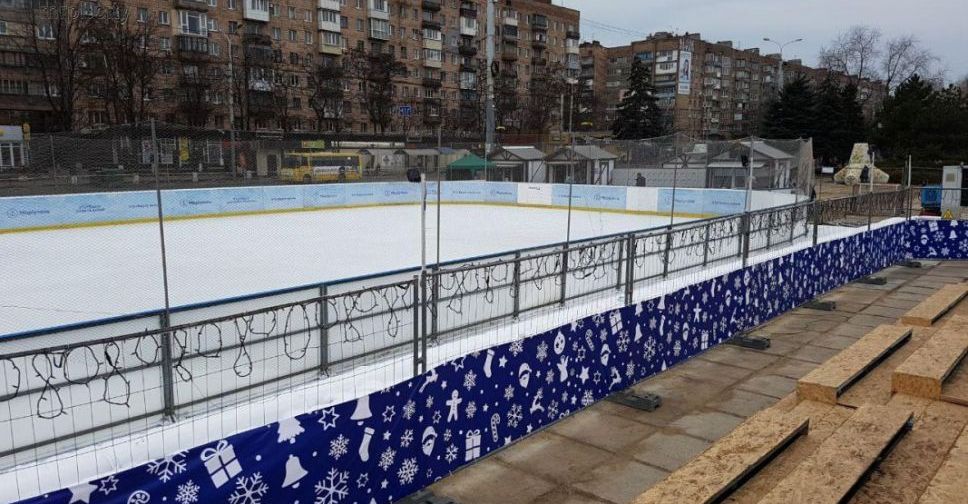 Открытие мариупольского катка сопроводят выступлением фигуристов, хоккеистов и файер-шоу