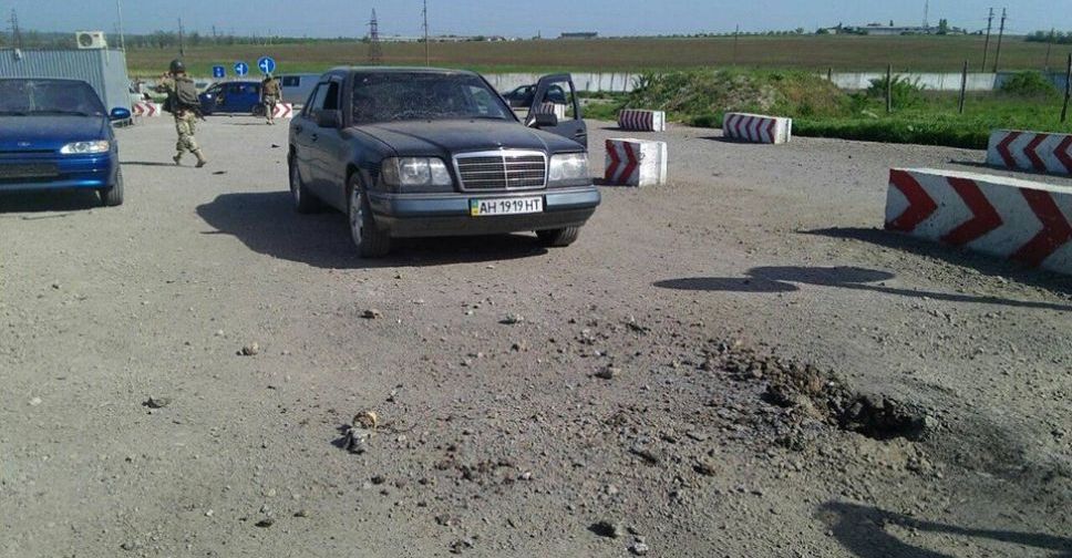 КПВВ «Гнутово» под Мариуполем временно закрыто (ФОТО)