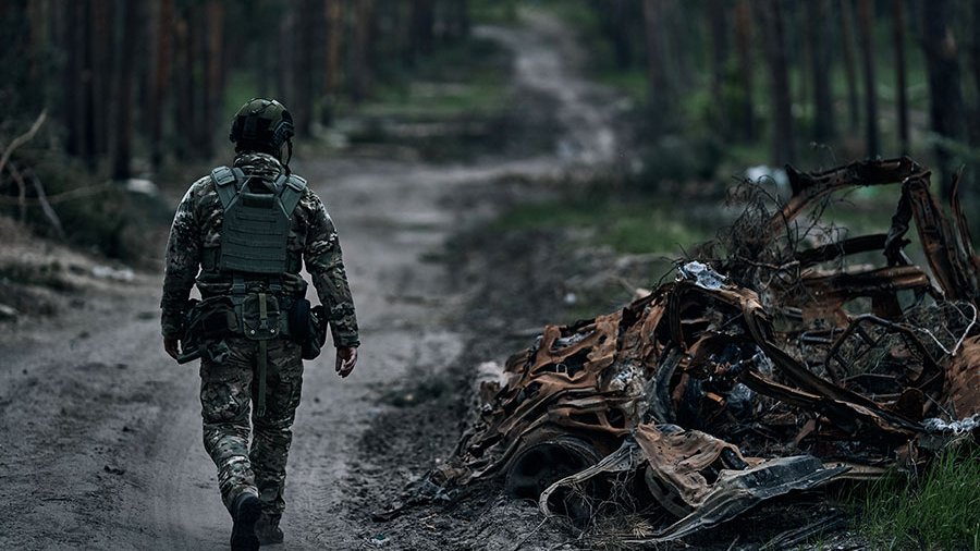 Слов'янські нацгвардійці знищили два російських БТР разом з окупантами на Луганському направленні