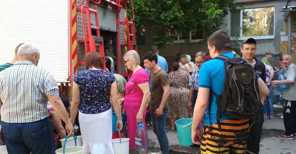 На Донетчине массовые отключения воды, чиновники ищут выход (ФОТО)