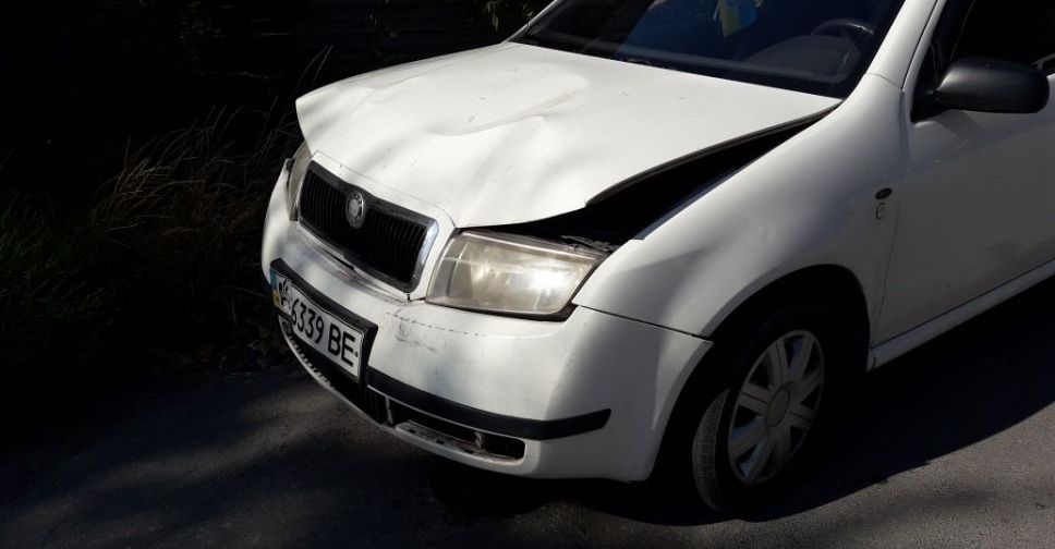 В Мариуполе «Skoda» протаранила «Nisssan». В автомобиле был ребенок (ФОТОФАКТ)