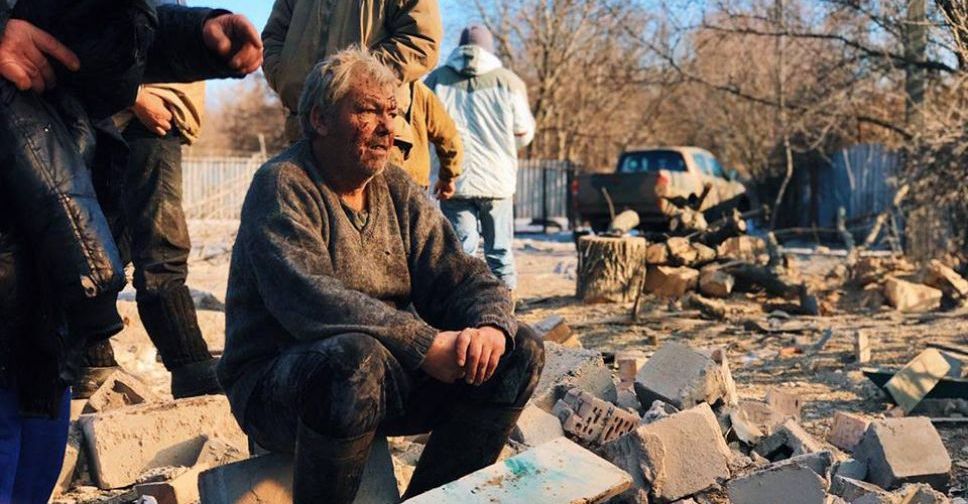 На Донетчине управляемый снаряд калибра 152 мм уничтожил жилой дом (ФОТО+ДОПОЛНЕНО)