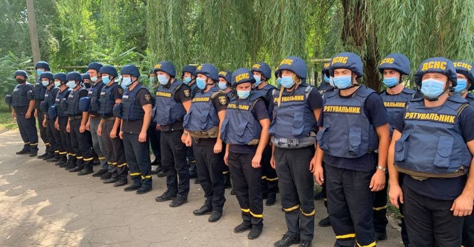 Полторы сотни спасателей со всей Украины восстановят пострадавшие от обстрелов дома на Донетчине