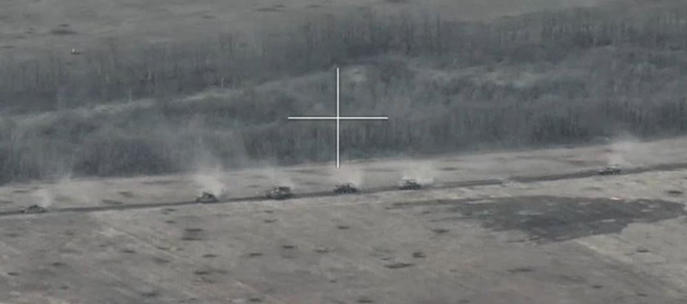 ЗСУ знищили колони техніки росіян під Авдіївкою