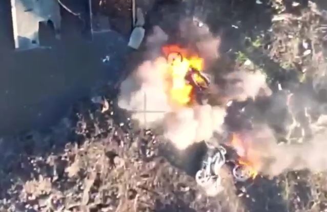 ЗСУ знищили бронетехніку разом з росіянами на Донеччині