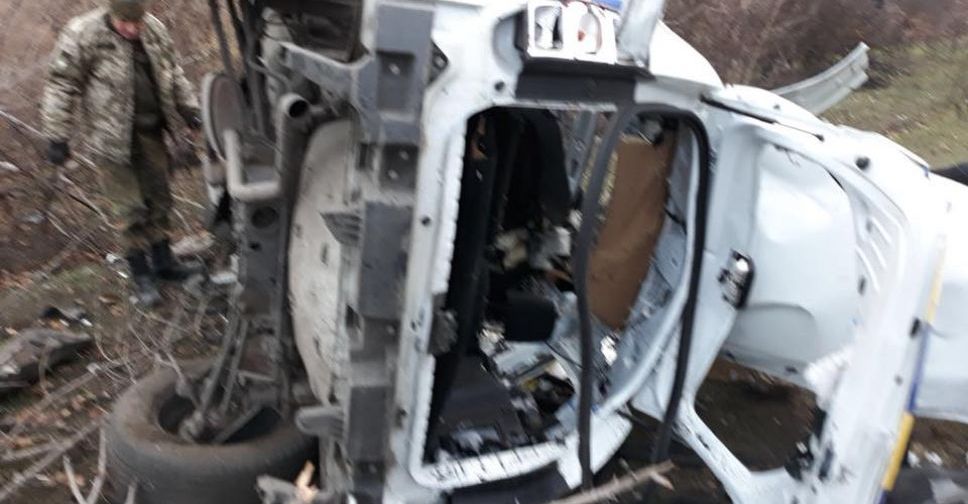 Под Мариуполем на мине подорвался экипаж полиции – есть погибший и пострадавшие (ФОТО)