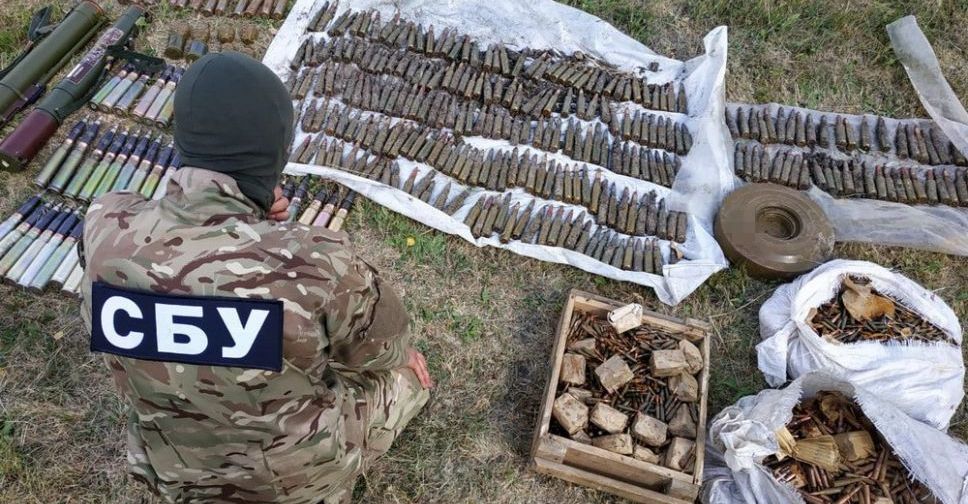 На Донбассе СБУ изъяла более 70 тысяч боеприпасов и сотни килограмм взрывчатки