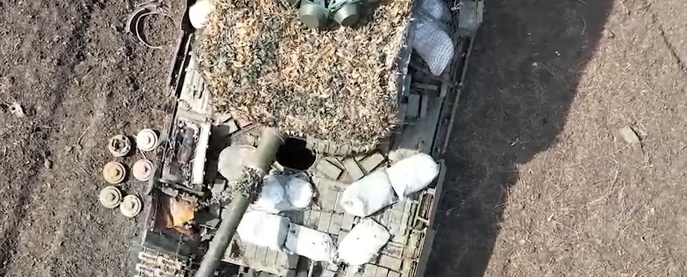 ЗСУ підірвали російський танк разом з боєкомплектом на Донеччині