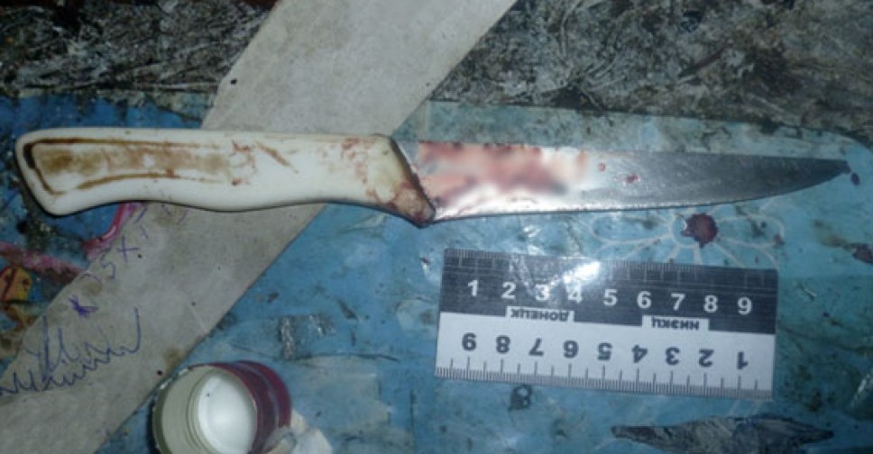 Двое жителей Торецка в качестве аргумента в споре использовали нож