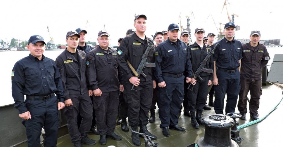 В День освобождения Мариуполя морские пограничники приняли присягу (ФОТО+ВИДЕО)