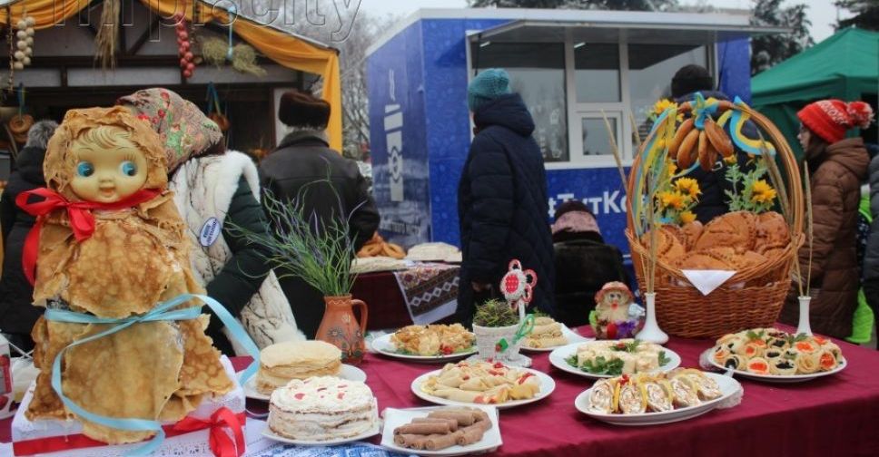 Масленичное гуляние в Мариуполе