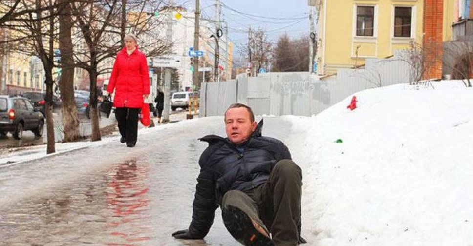 В Мариуполе растёт количество жертв гололеда 