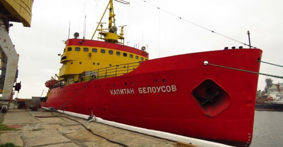 В Мариуполе единственный в Украине ледокол готов к зиме