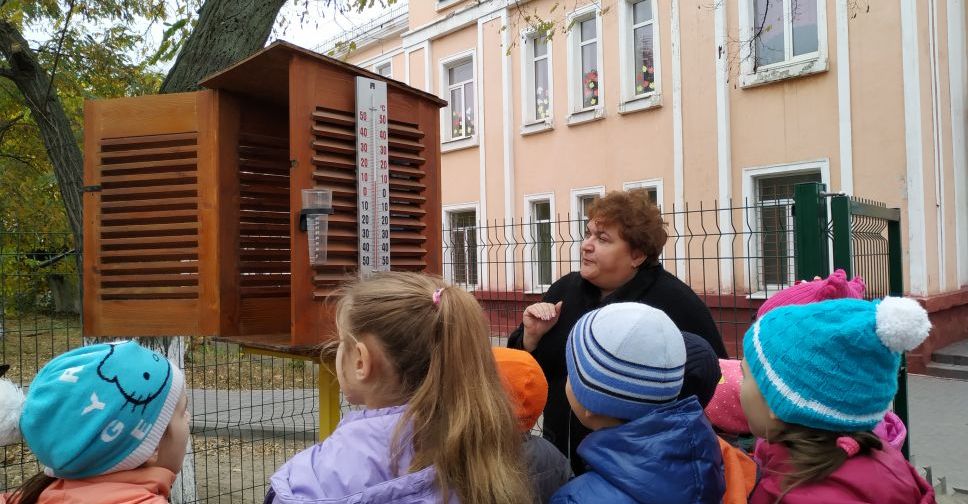 В мариупольской школе оборудовали собственную метеостанцию (ФОТО+ВИДЕО)